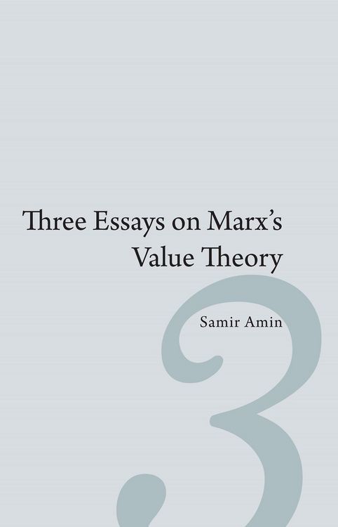 Produktbild: Three Essays on Marx's Value Theory