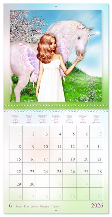 Produktbild: Heavenly Angels (Wall Calendar 2026 12 &times; 12 Inch) CALVENDO 12 Month Wall Calendar