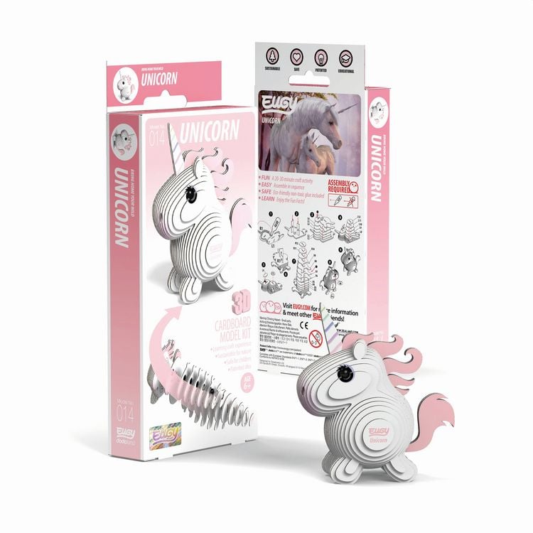 Produktbild: EUGY - 3D Bastelset Einhorn