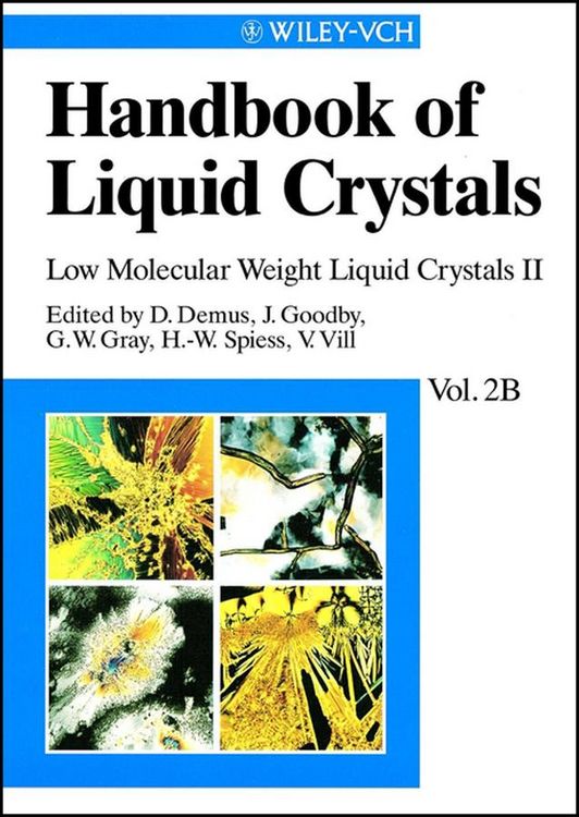 Produktbild: Handbook of Liquid Crystals, Volume 2B
