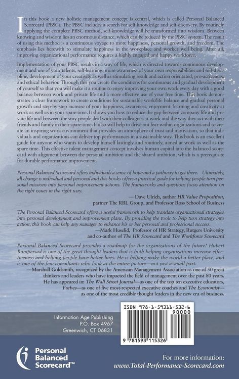 Produktbild: Personal Balanced Scorecard
