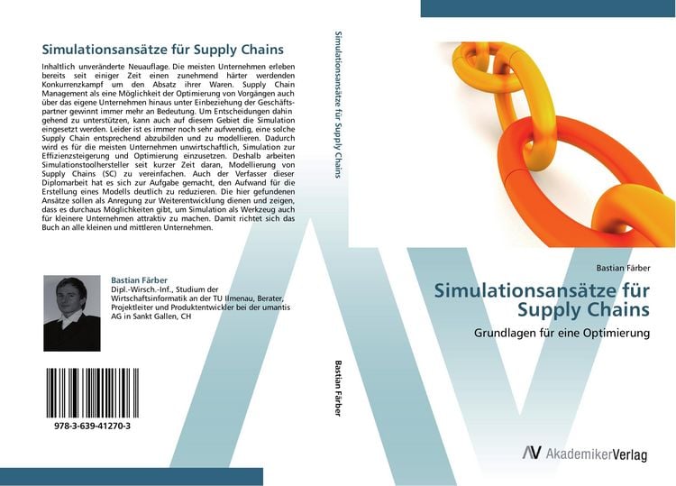 Produktbild: Simulationsans&auml;tze f&uuml;r Supply Chains