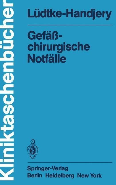 Produktbild: Gef&auml;&szlig;chirurgische Notf&auml;lle