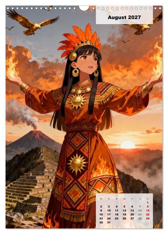 Produktbild: T&ouml;chter des Feuers (Wandkalender 2027 DIN A3 hoch), CALVENDO Monatskalender