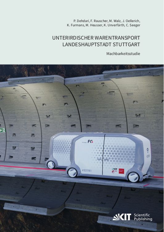 Produktbild: Unterirdischer Warentransport Landeshauptstadt Stuttgart - Machbarkeitsstudie