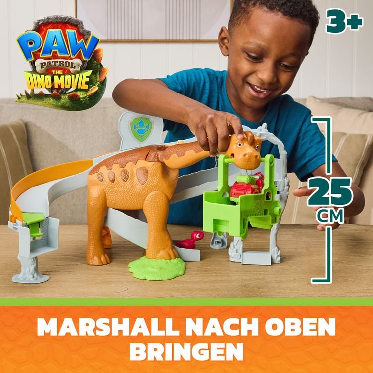Produktbild: PAW Patrol: Der Dino Film, Pup Squad Lift & Race Dino Spielset mit Racer