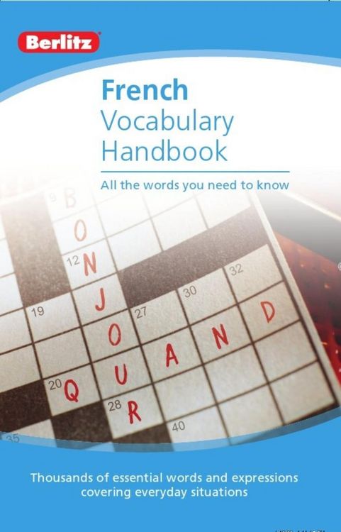 Produktbild: French Vocabulary Handbk