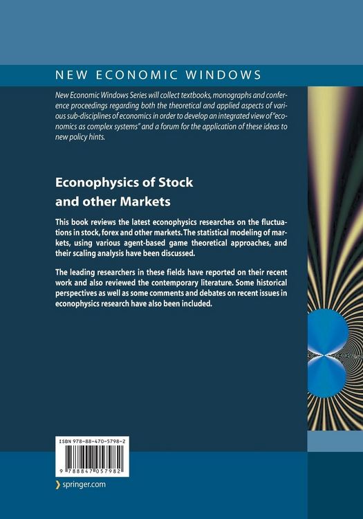 Produktbild: Econophysics of Stock and other Markets