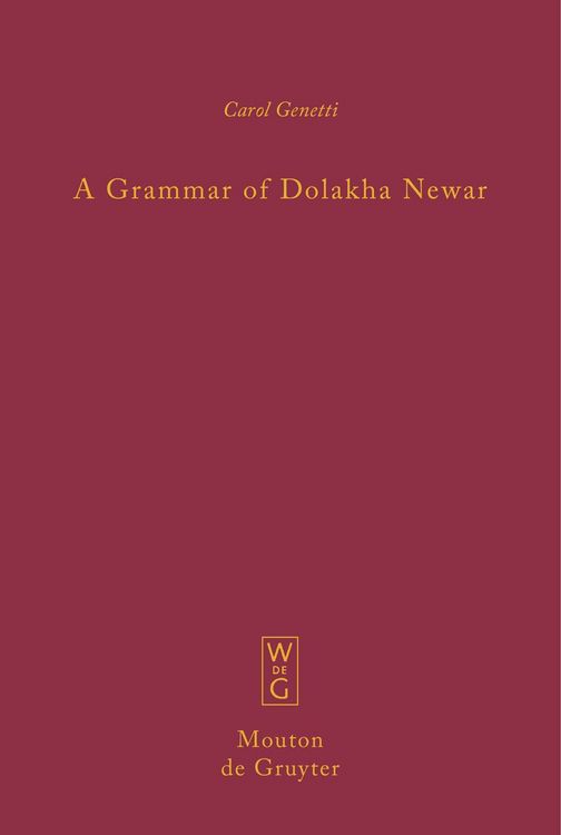Produktbild: A Grammar of Dolakha Newar