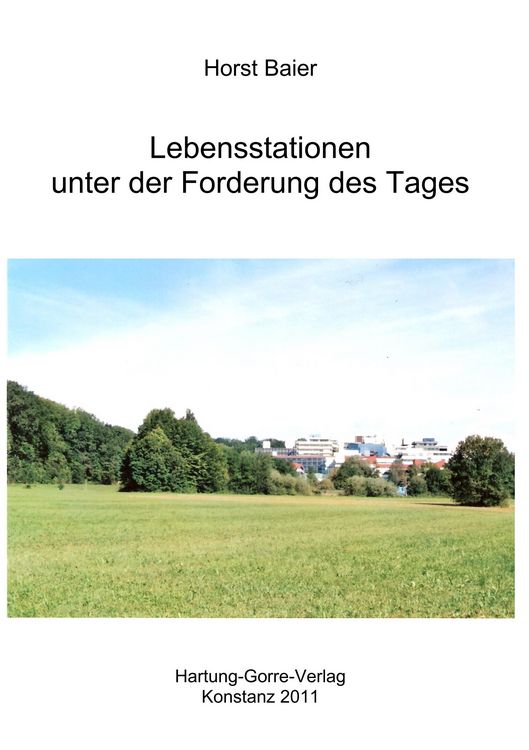 Produktbild: Lebensstationen unter der Forderung des Tages