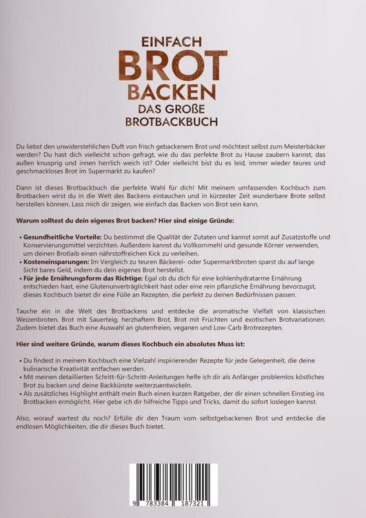 Produktbild: Einfach Brot Backen - Das gro&szlig;e Brotbackbuch