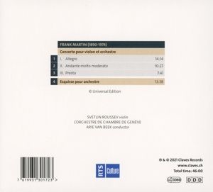 Produktbild: Violinkonzert und Esquisse
