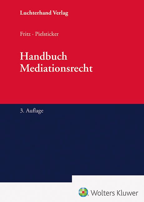 Produktbild: Handbuch Mediationsrecht