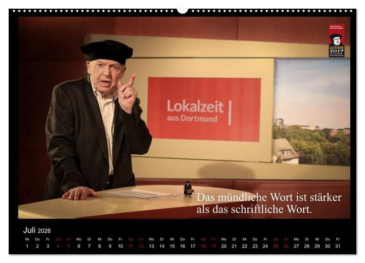 Produktbild: Sch&ouml;nheit im Alter - Worte von Martin Luther in Bildern (Wandkalender 2026 DIN A2 quer), CALVENDO Monatskalender