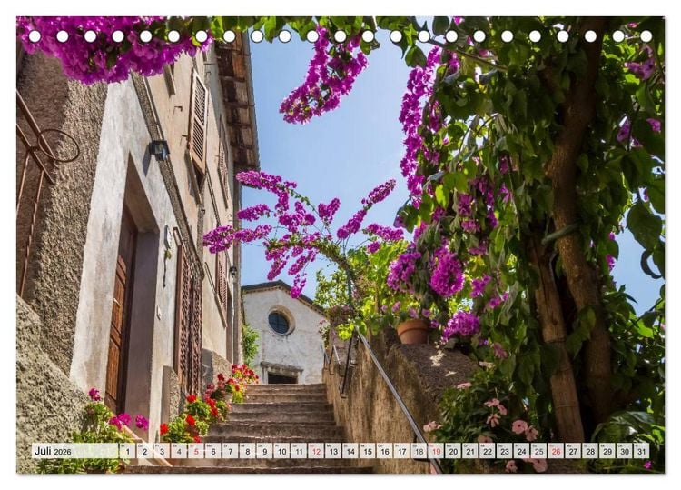 Produktbild: GARDASEE Idyllisches Limone sul Garda (Tischkalender 2026 DIN A5 quer), CALVENDO Monatskalender