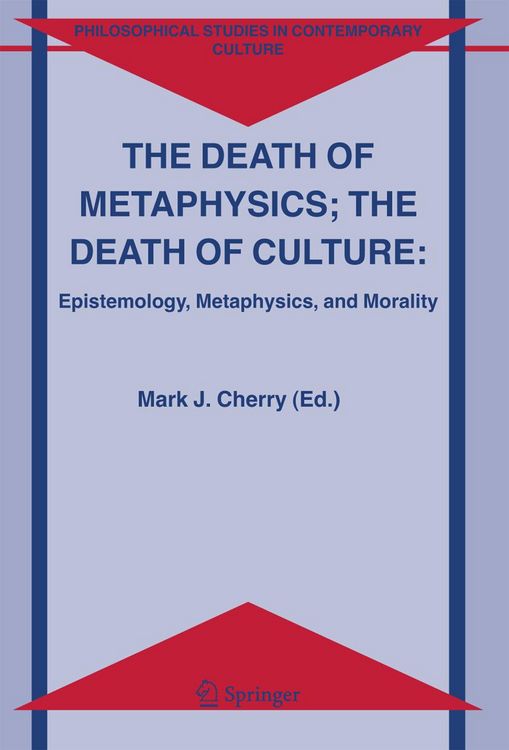 Produktbild: The Death of Metaphysics; The Death of Culture