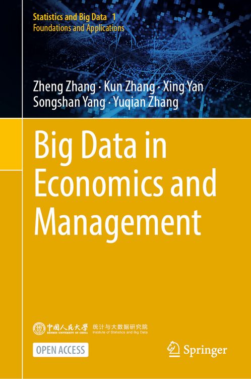 Produktbild: Big Data in Economics and Management