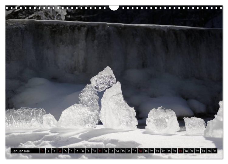Produktbild: Land Art - Natur und Kunst (Wandkalender 2026 DIN A3 quer), CALVENDO Monatskalender