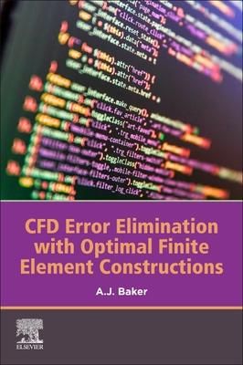 Produktbild: Cfd Error Elimination with Optimal Finite Element Constructions