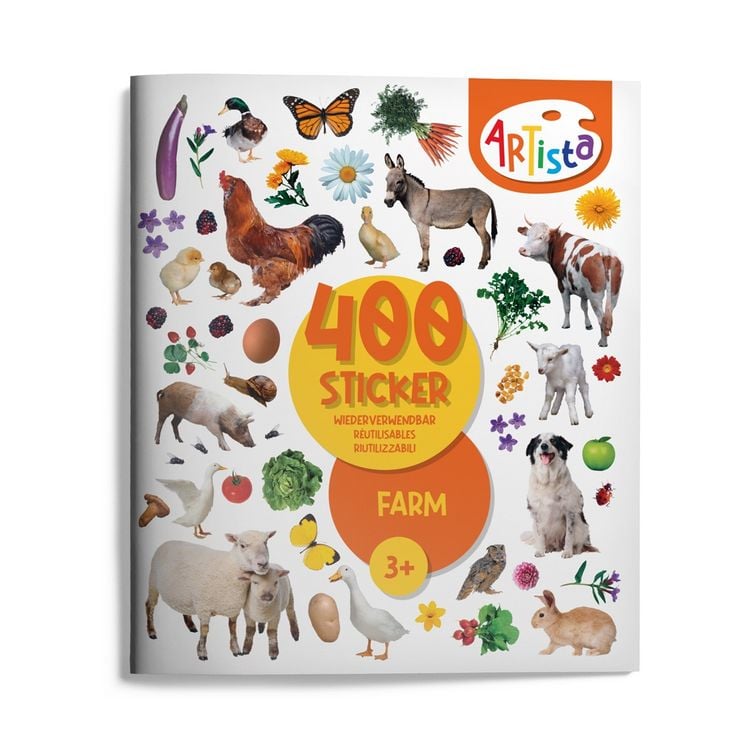 Produktbild: Artista - Stickerbuch Bauernhof