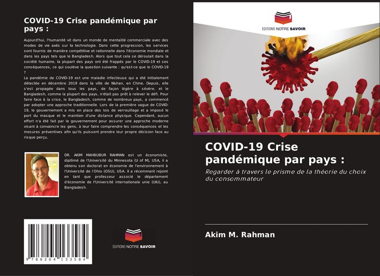 Produktbild: COVID-19 Crise pand&eacute;mique par pays :