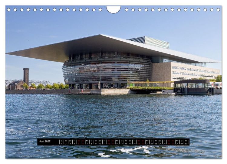 Produktbild: Kopenhagen - Juwel an der Ostsee (Wandkalender 2027 DIN A4 quer), CALVENDO Monatskalender