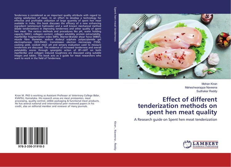 Produktbild: Effect of different tenderization methods on spent hen meat quality