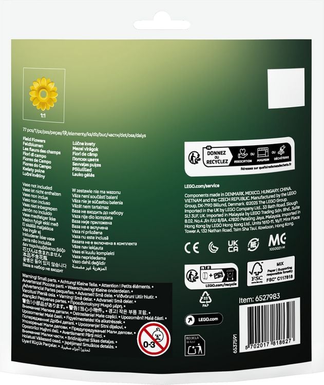 Produktbild: LEGO&reg; Botanicals Feldblumen (30701); Bauset