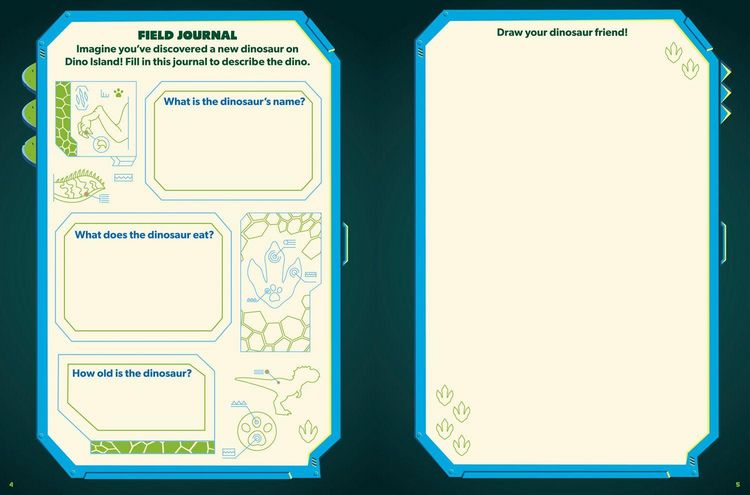 Produktbild: PAW Patrol: The Dino Movie Sticker Activity Book