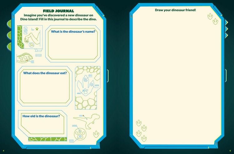Produktbild: PAW Patrol: The Dino Movie Sticker Activity Book