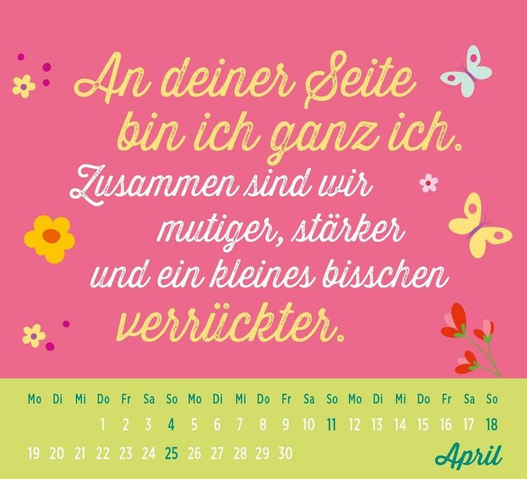 Produktbild: Mini-Kalender 2027: F&uuml;r eine tolle Freundin wie dich