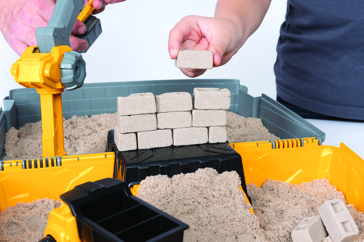 Produktbild: Kinetic Sand Baustellen Koffer