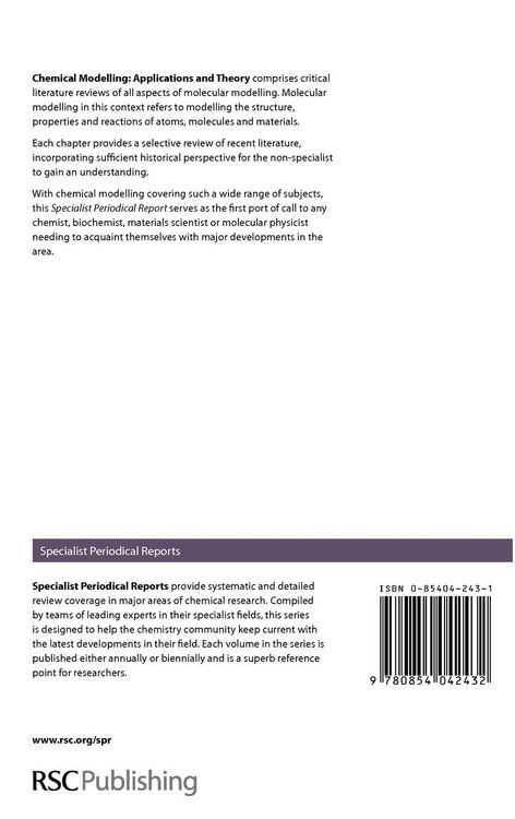 Produktbild: Chemical Modelling