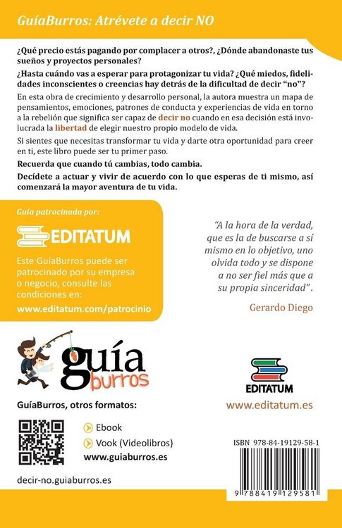 Produktbild: Gu&iacute;aBurros: Atr&eacute;vete a decir NO