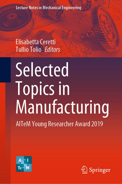 Produktbild: Selected Topics in Manufacturing
