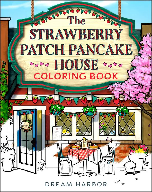 Produktbild: The Strawberry Patch Pancake House Coloring Book