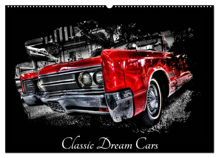 Produktbild: Classic Dream Cars (Wandkalender 2026 DIN A2 quer), CALVENDO Monatskalender