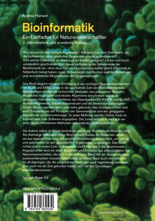 Produktbild: Bioinformatik