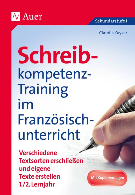 Produktbild: Schreibkompetenz-Training im Franz&ouml;sischunterricht