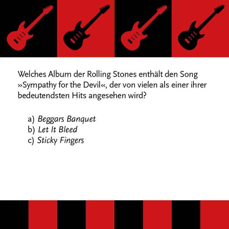 Produktbild: Das Rolling Stones-Quiz