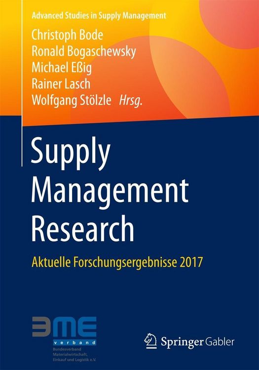Produktbild: Supply Management Research