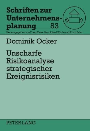 Produktbild: Unscharfe Risikoanalyse strategischer Ereignisrisiken
