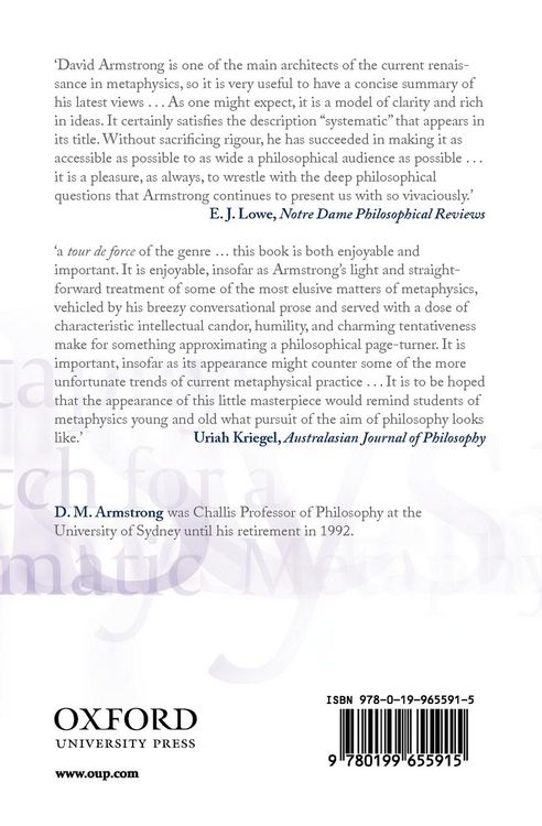 Produktbild: Sketch for a Systematic Metaphysics