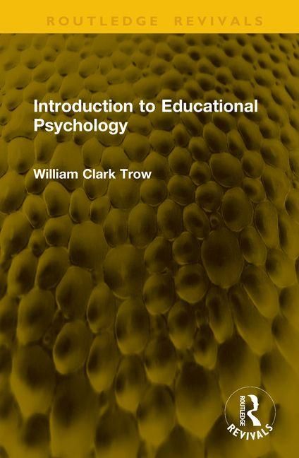 Produktbild: Trow, W: Introduction to Educational Psychology