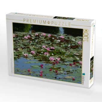 Produktbild: CALVENDO Puzzle Ein Motiv aus dem Kalender Freude an Seerosen | 1000 Teile Lege-Gr&ouml;&szlig;e 64x48cm Foto-Puzzle f&uuml;r gl&uuml;ckliche Stunden