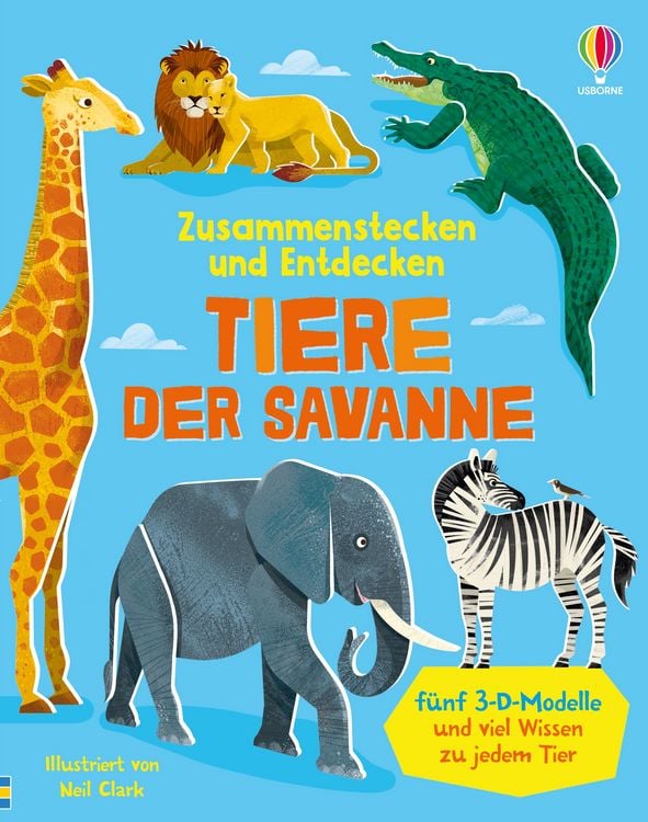 Produktbild: Zusammenstecken und Entdecken: Tiere der Savanne