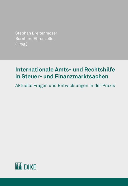 Produktbild: Internationale Amts- und Rechtshilfe in Steuer- und Finanzmarktsachen