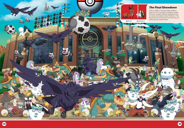 Produktbild: Pokemon Where's Eevee? An Evolutions Search and Find Book