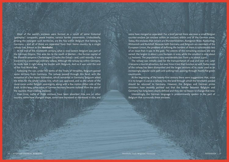 Produktbild: The Atlas of Unusual Borders