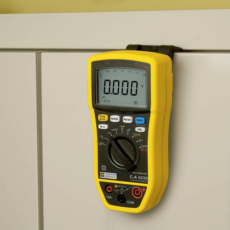 Produktbild: Chauvin Arnoux C.A 5233 Hand-Multimeter digital CAT IV 600 V, CAT III 600 V Anzeige (Counts): 6000